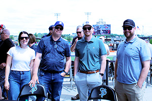 Customer service team at the Saint Paul Saints game June 2024